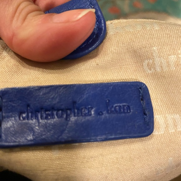 Blue indigo intercatto Clutch - Picture 5 of 5